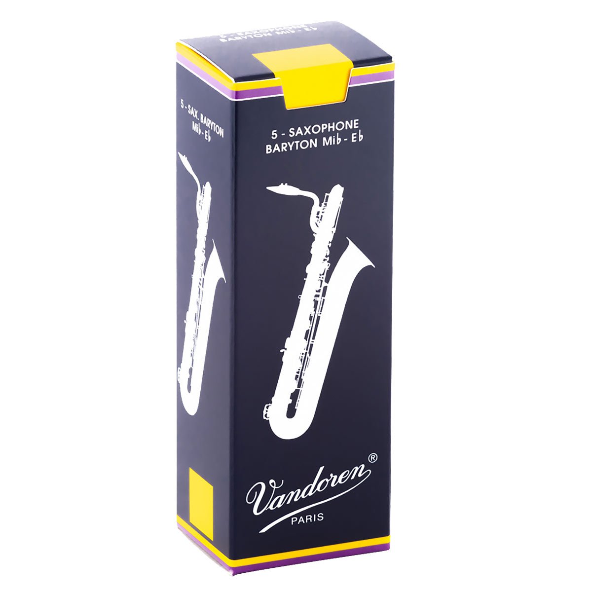 Vandoren / バリトンサックス リード 青箱 5枚入 トラディショナル バンドレン 2 (ノナカ正規品)【お取り寄せ商品】