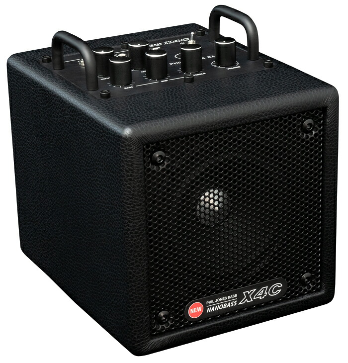 Phil Jones Bass (PJB) / NANOBASS X4C Black フィルジョーンズ【PNG】｜イシバシ楽器　ＷＥＢ　ＳＨＯＰ 28,457円