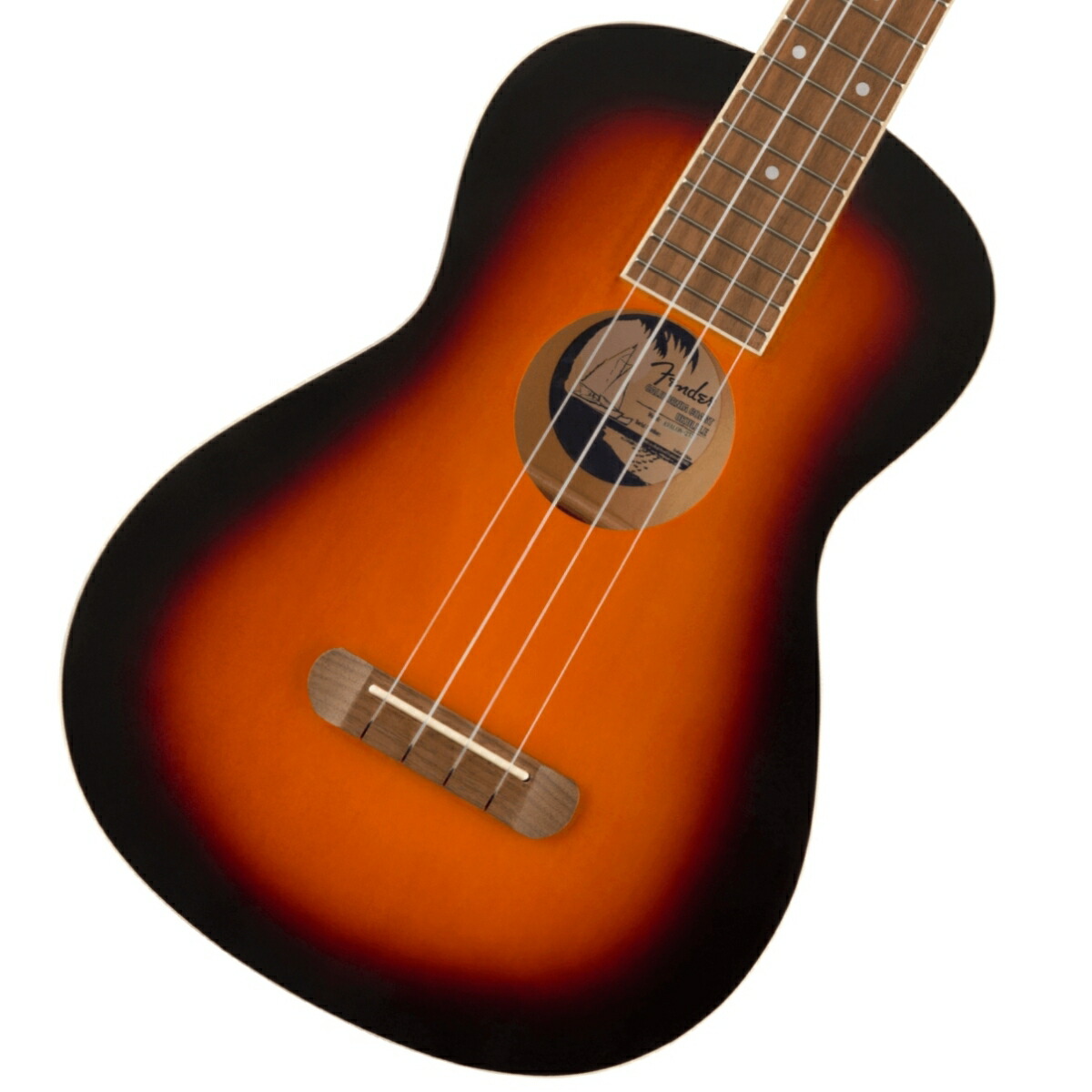 Fender Avalon 2 Color Fingerboard Sunburst Tenor Ukulele Walnut Yrk テナーウクレレ フェンダー お洒落 Tenor
