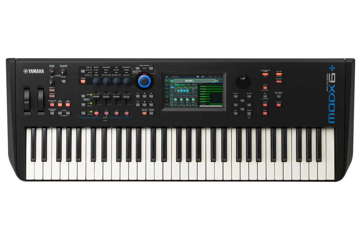 楽天市場】YAMAHA MODX7+スタート8点セット 76鍵盤 バンド用