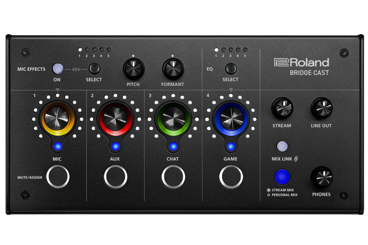 Roland ローランド BRIDGE CAST ゲーミング・ミキサー《予約注文 納期