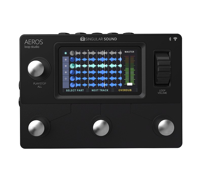 【箱ボロ新品アウトレット特価】SINGULAR SOUND / AEROS Loop Studio 6トラック・ステレオ・ルーパー 【国内正規品】【PNG】