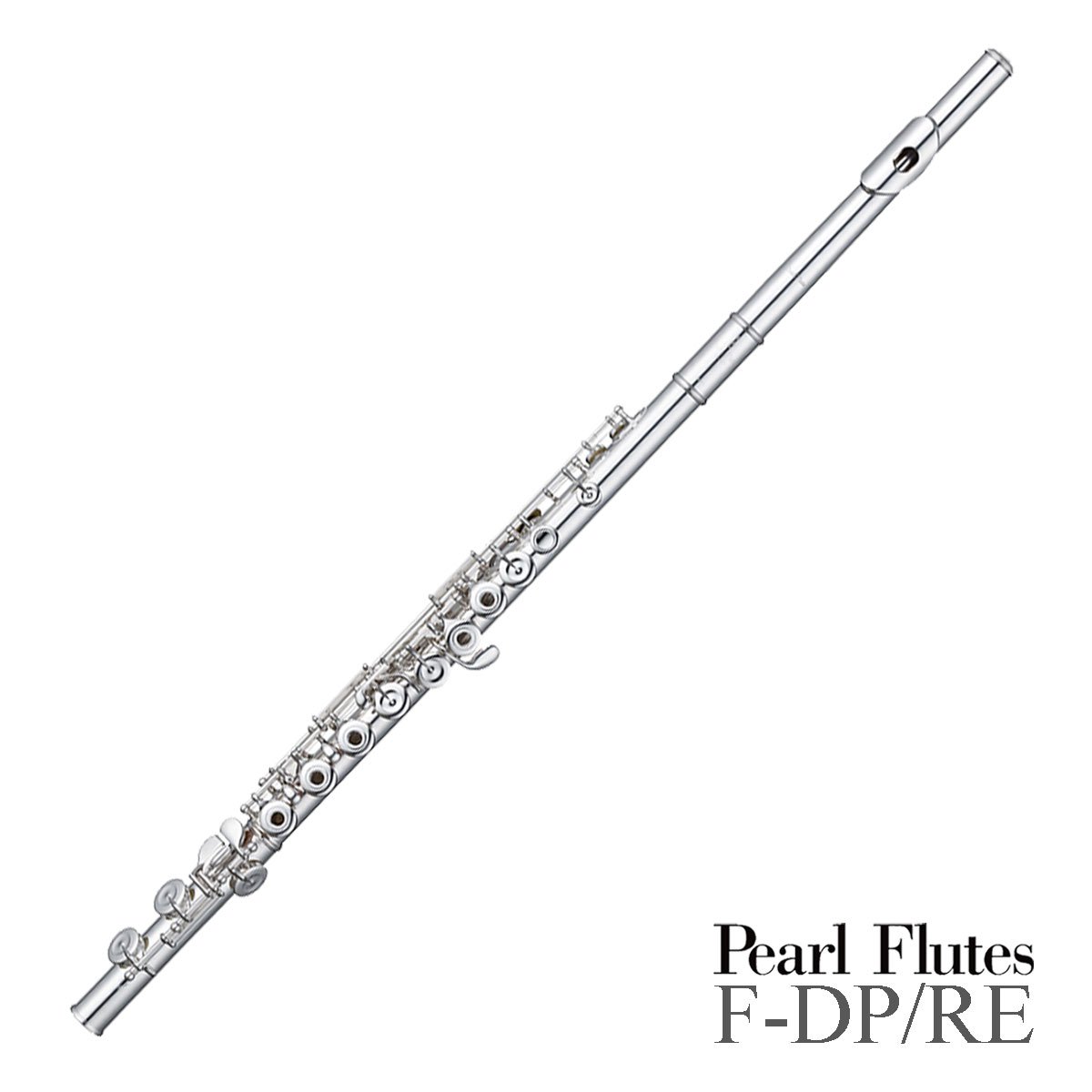 Pearl Flute / F-DP/RE パール ドルチェプリモ 頭部管銀製 オフセットリングキィ 出荷前検品 5年保証【お取り寄せ商品】