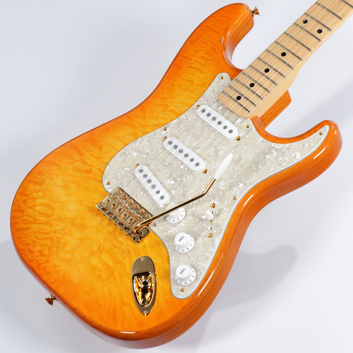 Fender / ISHIBASHI FSR MIJ Traditional 50s Stratocaster Quilted Maple Top Ash Back Honey Burst フェンダー【YRK】
