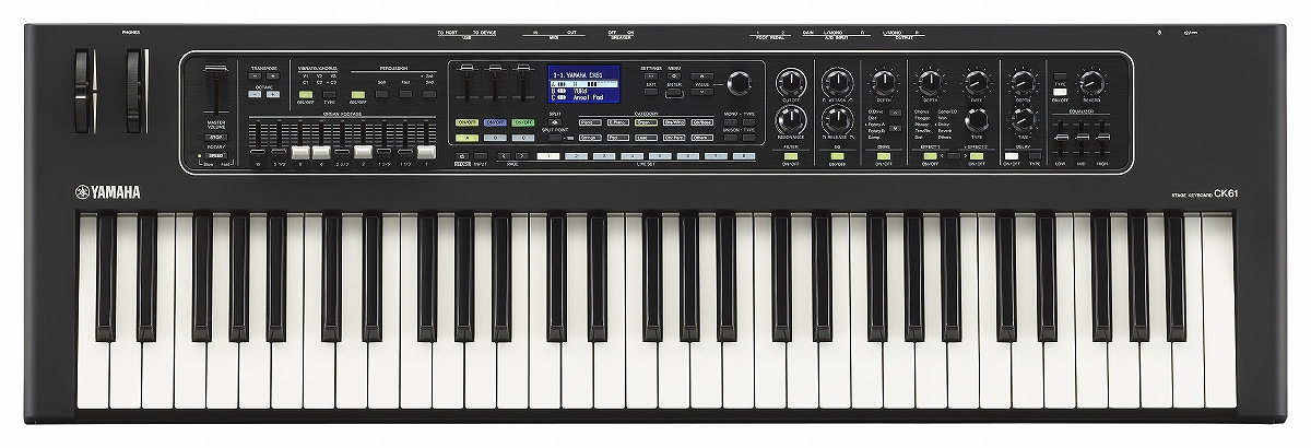 楽天市場】YAMAHA CK61 ヤマハ シンセサイザー 61鍵盤