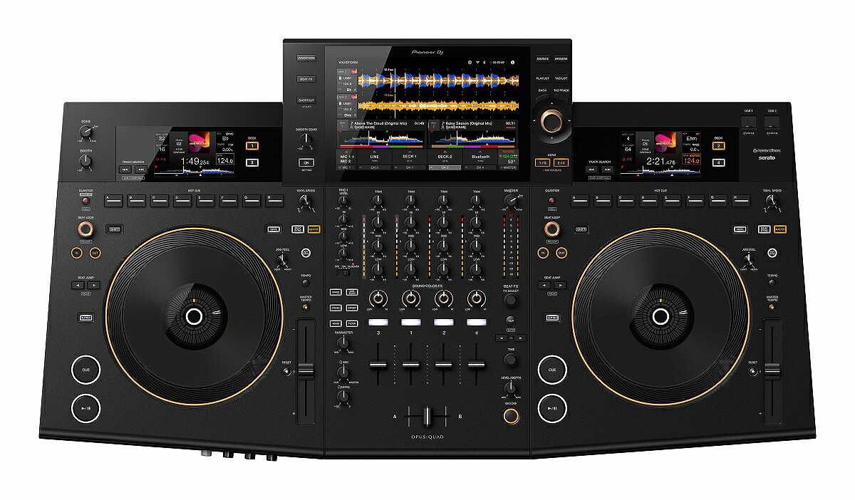 Pioneer DJ / OPUS-QUAD オールインワンDJシステム【お取り寄せ商品】【PNG】｜イシバシ楽器　ＷＥＢ　ＳＨＯＰ