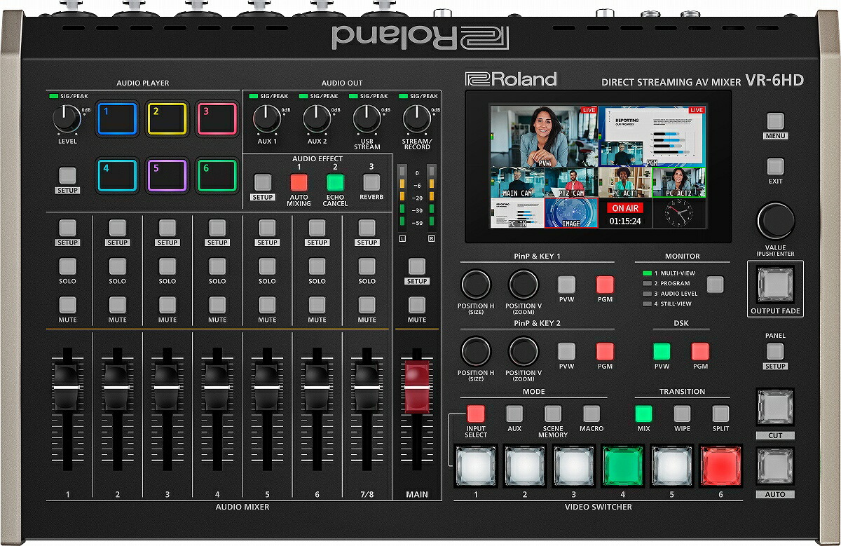 楽天市場】ROLAND VR-1HD AV ストリーミング・ミキサー 【特価