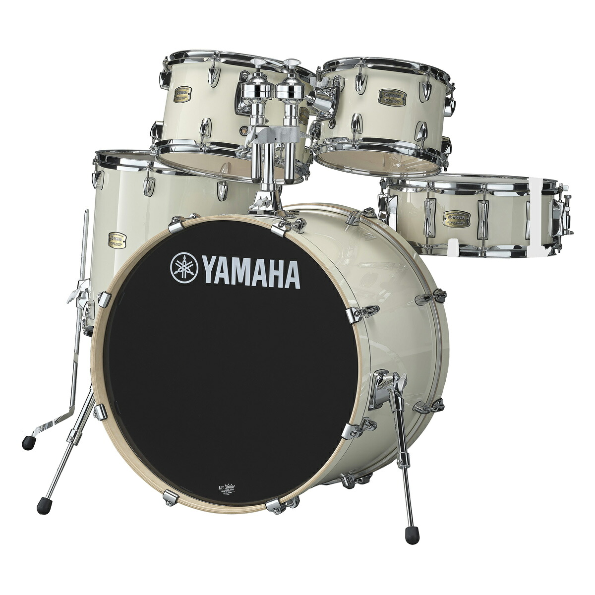 YAMAHA / SBP2F5 CLWクラシックホワイト ステージカスタム 5点シェルパック 22バスドラムセット【お取り寄せ商品】【PNG】｜イシバシ楽器　ＷＥＢ　ＳＨＯＰ
