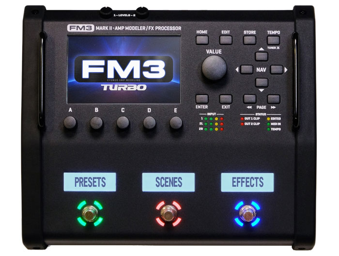 【ベーシスト向けスペシャルエディション】 Fractal Audio Systems / FM3 MARK II Turbo for BASS マルチエフェクター ベース用 フラクタルオーディオシステム 【国内正規品】
