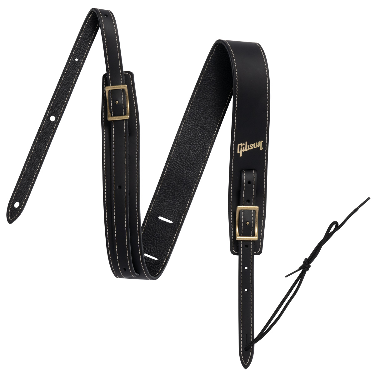 Gibson / ASTRBDR-BLK The Troubadour (Black) ギブソン ストラップ【YRK】｜イシバシ楽器　ＷＥＢ　ＳＨＯＰ