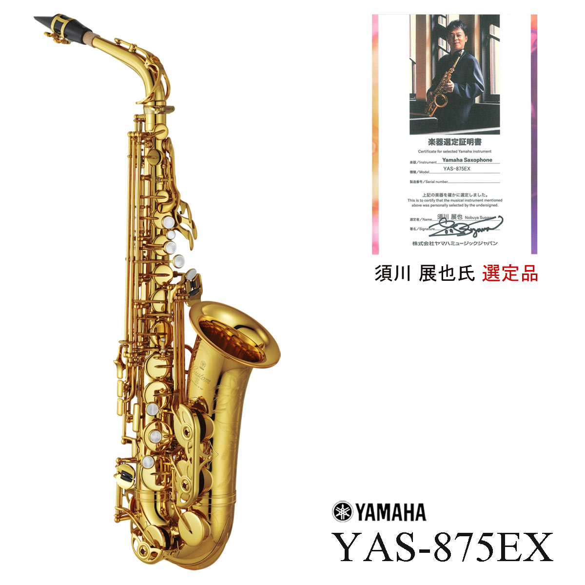 楽天市場】【カスタムEXモデル】YAMAHA YAS-875EX : 下倉楽器 楽天市場店