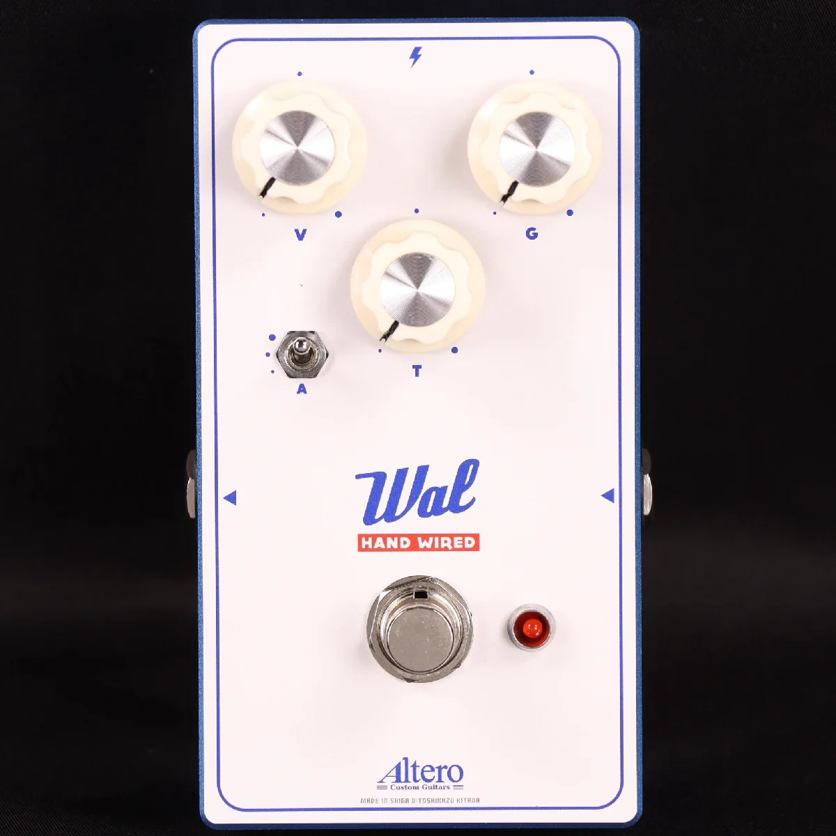 《セール品》Altero Custom Guitars / Wal-Overdrive- HAND WIRED サチュレーション オーバードライブ ブースター【PNG】
