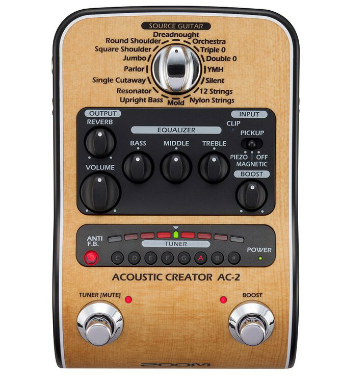 ZOOM  A3 ズーム　アコースティックギター　エフェクター A3 Pre-Amp & Effects for Acoustic Guitar | Zoom