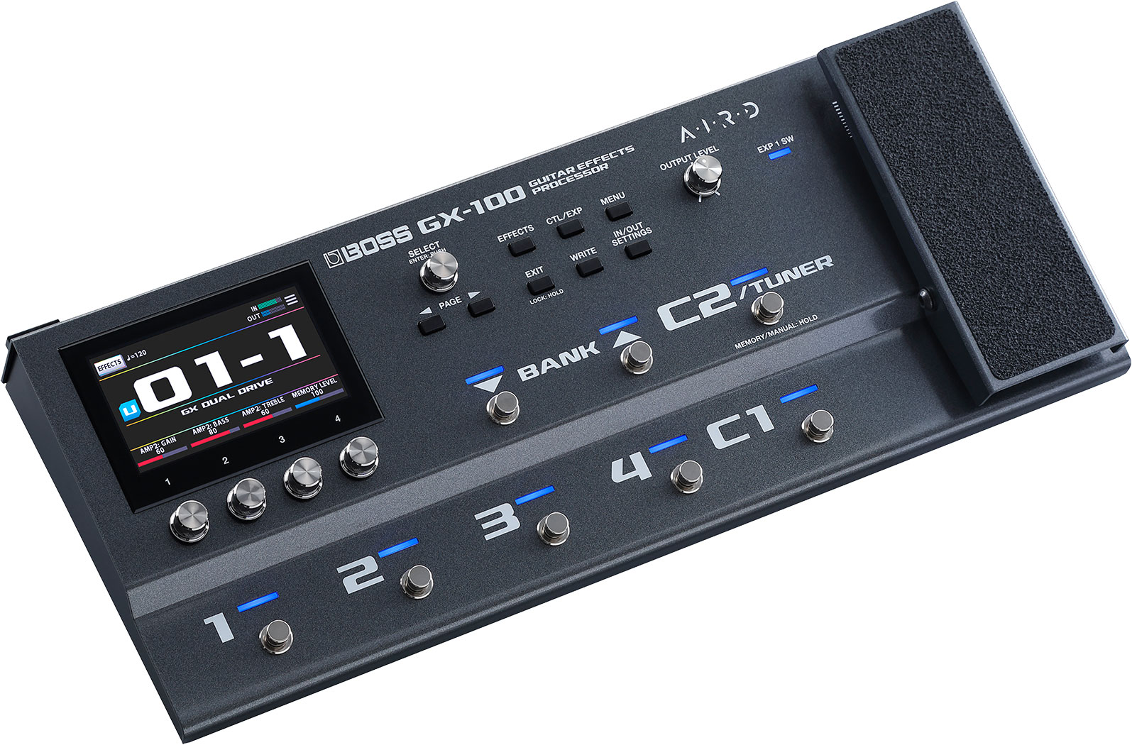 BOSS GX-100 専用ケース、BT-DUAL BOSS GX-100 + BT-DUAL + キョーリツEC-60BK SET マルチ