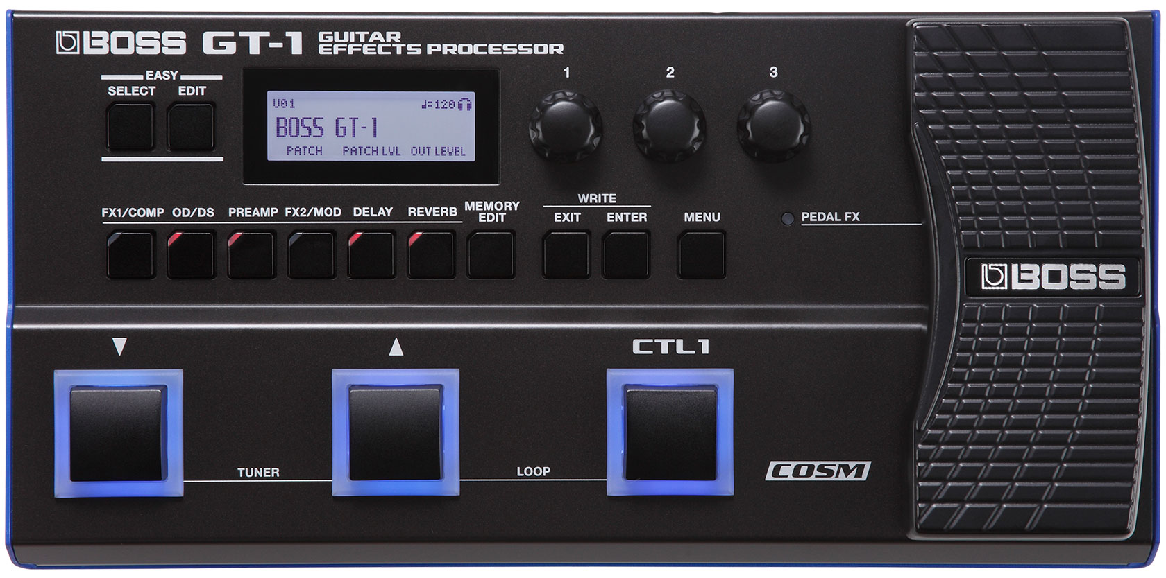 BOSS GT-001 ギターエフェクトプロセッサー Amazon.com: BOSS GT-001 Tabletop Guitar Effects Processor