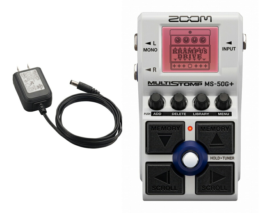 楽天市場】Zoom MS-50G+ MultiStomp Guitar Pedal ズーム マルチ