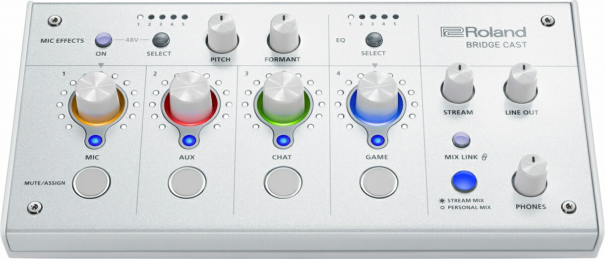 Roland ローランド / BRIDGE CAST ICE WHITE (BRC-WH) ゲーミング・ミキサー 27,302円