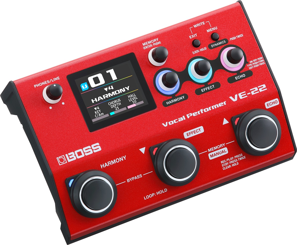 BOSS ボス / VE-22 Vocal Performer VE22【PNG】