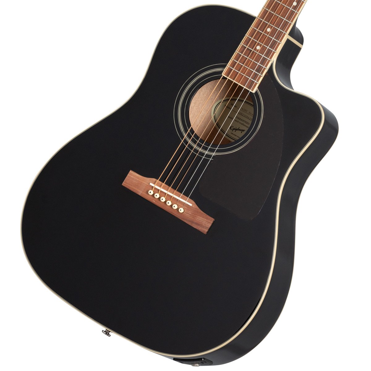 楽天市場】【在庫有り】 Epiphone / J-200EC Studio BK (Black) (EJ