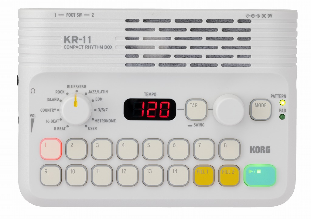 KORG コルグ / KR-11 リズム・ボックス【PNG】