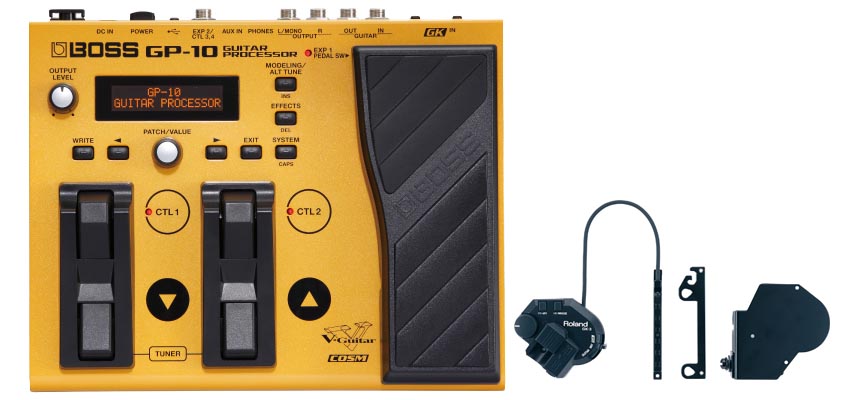 【楽天市場】BOSS / GP-10GK Guitar Processor ＆ GK-3 Divided Pickup (GK-3ピックアップ ...