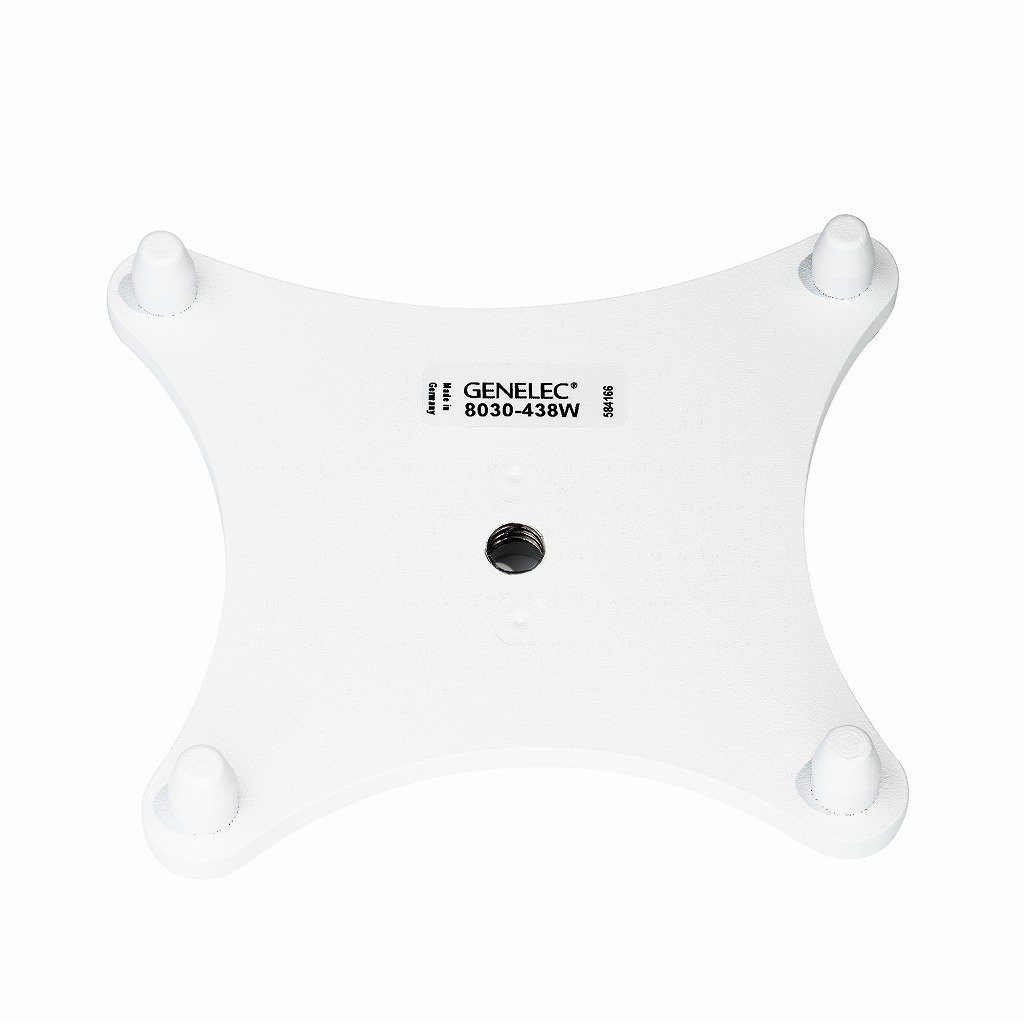 GENELEC ジェネレック / 8030-438W ホワイト 8X30/8331 Iso-Pod用スタンド・プレート《お取り寄せ商品/納期別途ご案内》【PNG】