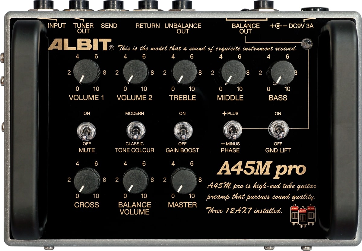 ギター bhybikeALBIT A1FD Pro / Pre-amp D.I. Amazon.co.jp: ALBIT PRE-AMP (GUITAR/BASS TUBE MODEL) Pre