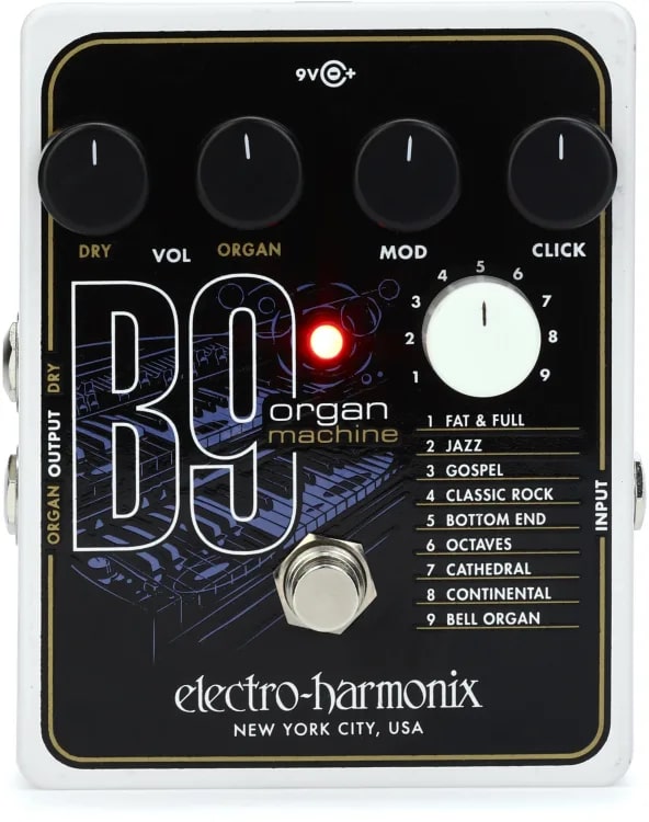 electro-harmonix / B9 Organ Machine オルガンサウンドシミュレーター 【国内正規品】【YRK】