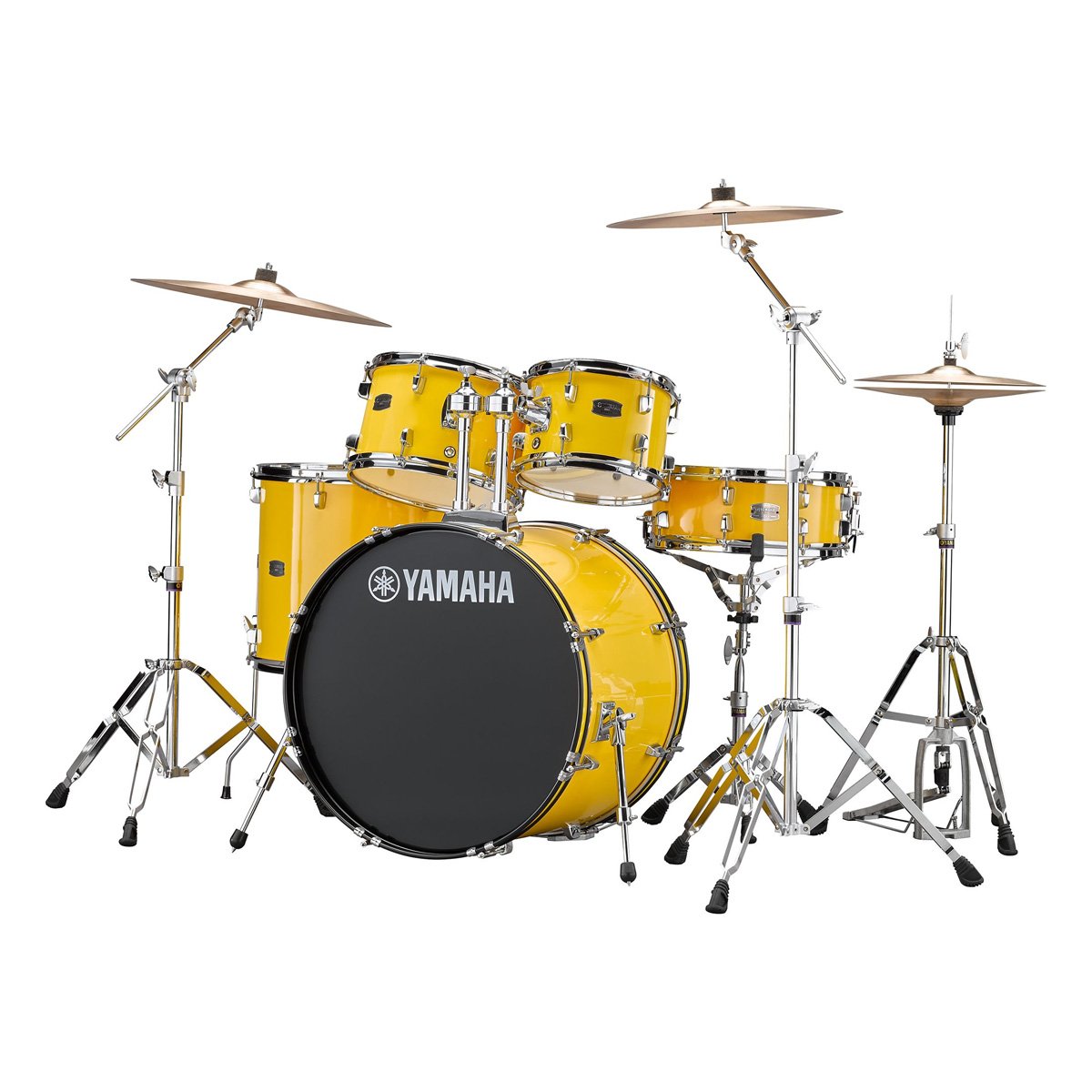 YAMAHA / RDP2F5STD YLメローイエロー ライディーン ドラムセット ジルジャンシンバル付きフルセット 22BD スタンダードサイズ【お取り寄せ商品】【PNG】｜イシバシ楽器　ＷＥＢ　ＳＨＯＰ 138,600円