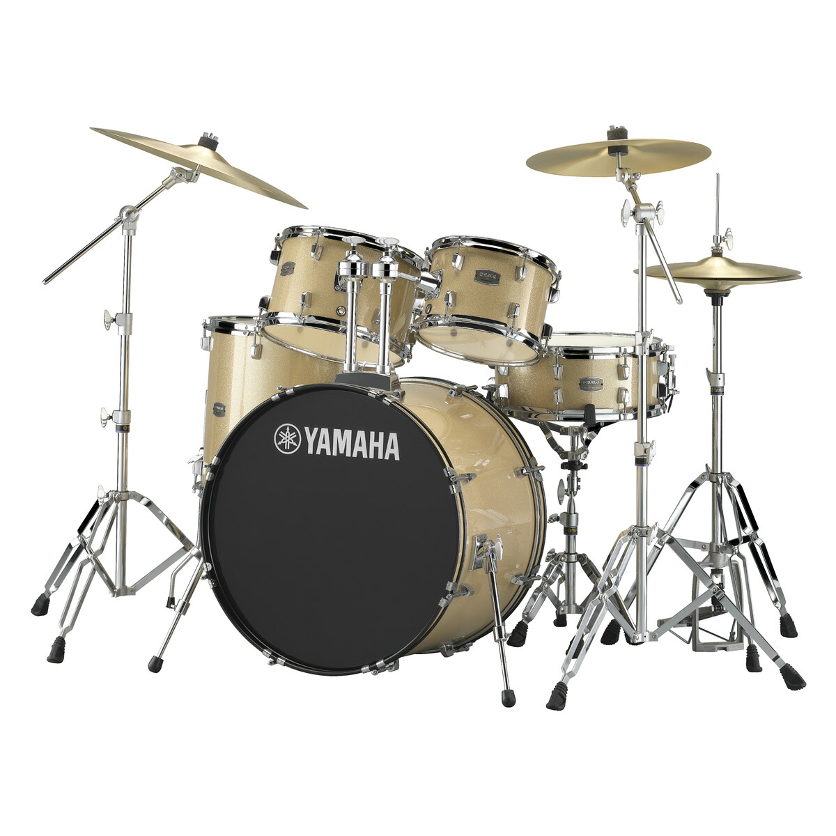 YAMAHA / RDP2F5STD CPGシャンパングリッター ライディーン ドラムセット ジルジャンシンバル付きフルセット 22BD スタンダードサイズ【お取り寄せ商品】【PNG】｜イシバシ楽器　ＷＥＢ　ＳＨＯＰ 138,600円