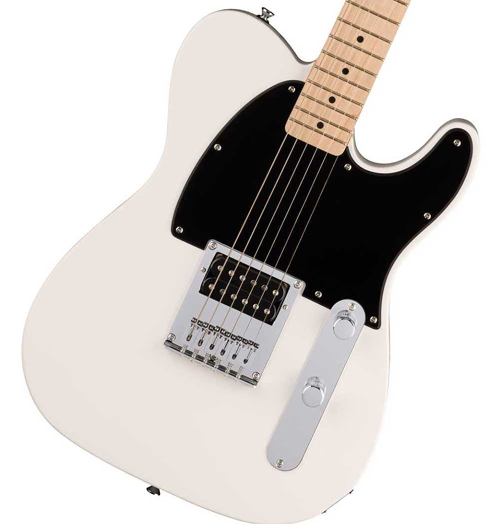 Squier by Fender / Sonic Esquire H Maple Fingerboard Black Pickguard Arctic White スクワイヤー【YRK】｜イシバシ楽器　ＷＥＢ　ＳＨＯＰ 23,380円