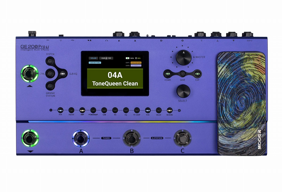 MOOER GE1000Li マルチエフェクター MOOER GE1000｜ミュージックランドKEY
