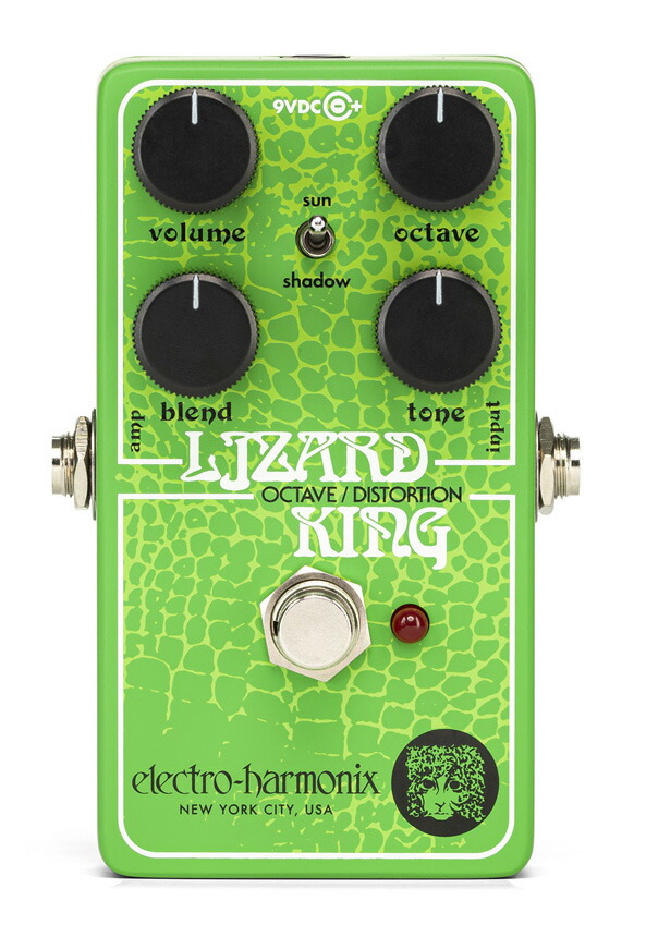 electro-harmonix / Lizard King BASS OCTAVE & FUZZ ベース用ファズ エレクトロハーモニクス【PNG】