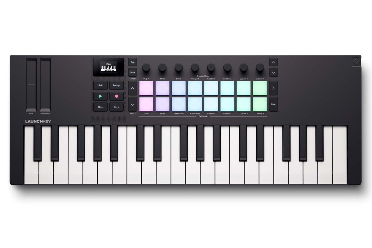 Novation ノベーション / Launchkey Mini 37 MK4 37鍵シンセアクション・ミニ鍵盤【PNG】｜イシバシ楽器　ＷＥＢ　ＳＨＯＰ