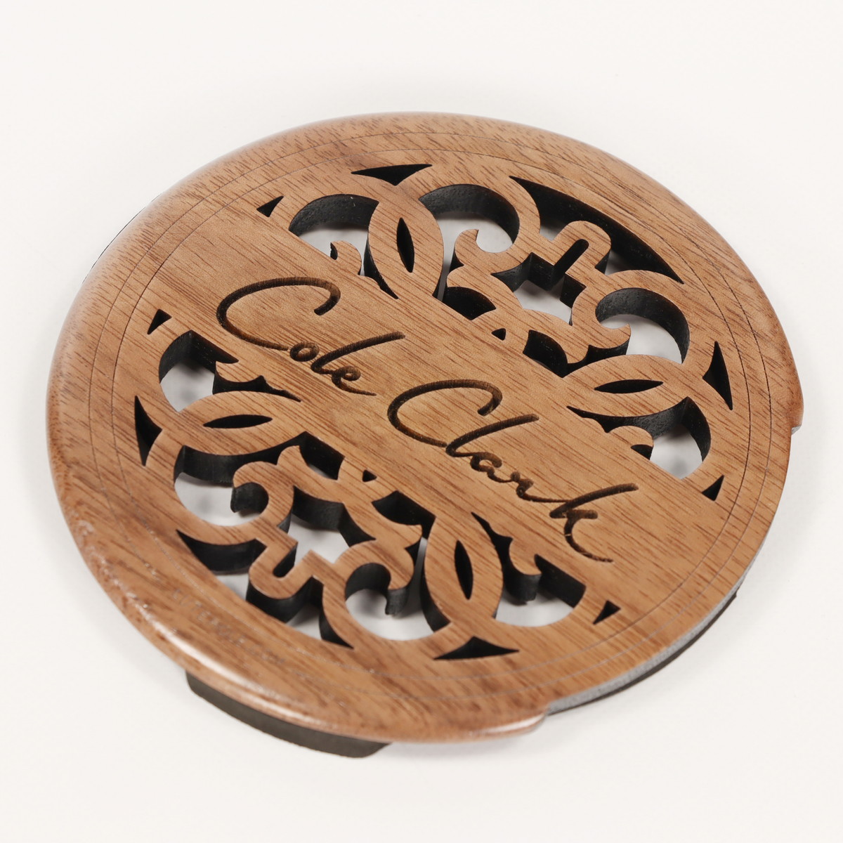 Cole Clark / Lutehole Soundhole Cover Walnut For FL & LL Mini LUTEFLW コールクラーク サウンドホール・カバー ウォルナット【PNG】
