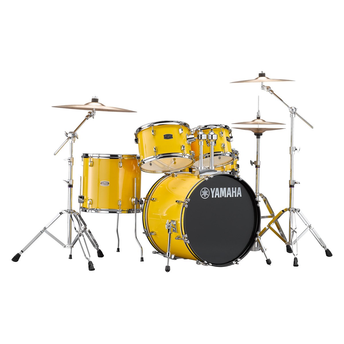 YAMAHA / RDP0F5STD YLメローイエロー ライディーン ドラムセット ジルジャンシンバル付きフルセット 20BD コンパクトサイズ【お取り寄せ商品】【PNG】｜イシバシ楽器　ＷＥＢ　ＳＨＯＰ