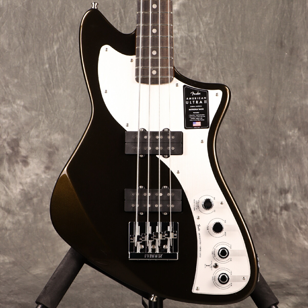 Fender / American Ultra II Meteora Bass Ebony Fingerboard Texas Tea フェンダー【4.14kg】[S/N US24035334][数量限定新品特価]《FENDER最新ストロボチューナープレゼント!》