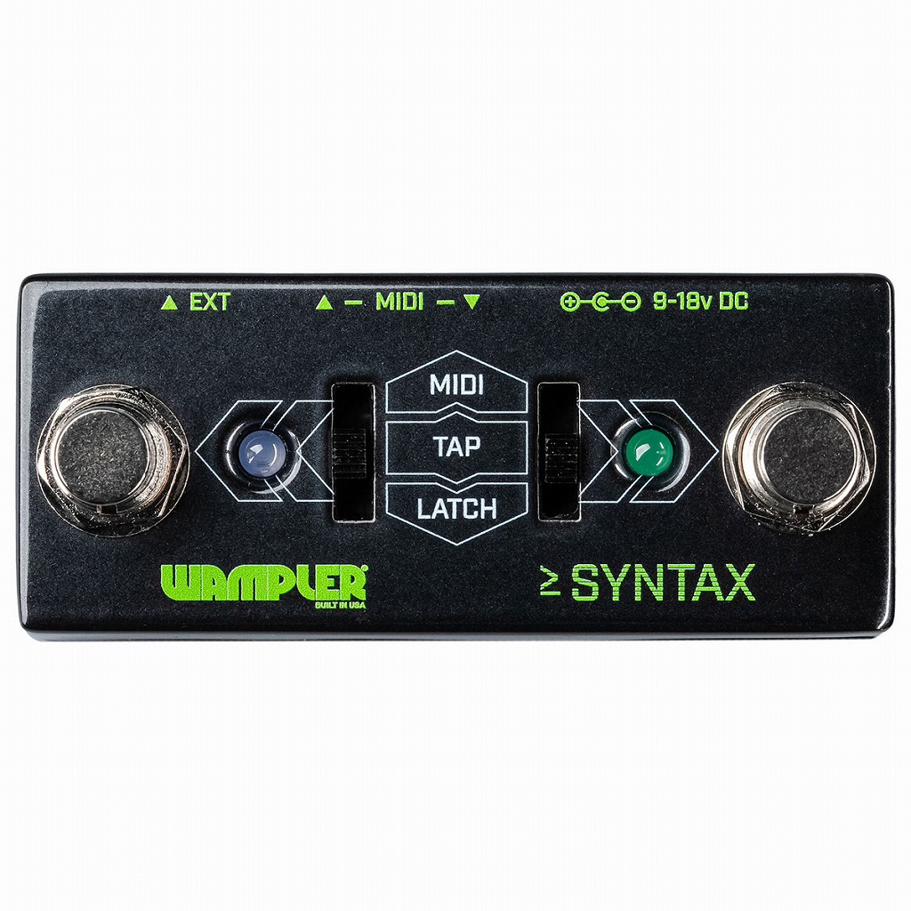 《セール品》Wampler Pedals / Syntax リモート・コントローラー ワンプラーペダル【国内正規品】【PNG】