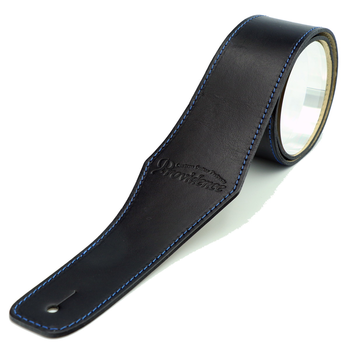 《WEBSHOPクリアランスセール》Providence / Soft Leather Strrap PLS504 BK Black / Blue Stitch プロヴィデンス 日本製 ストラップ ステッチ青【正規代理店製品】【PNG】