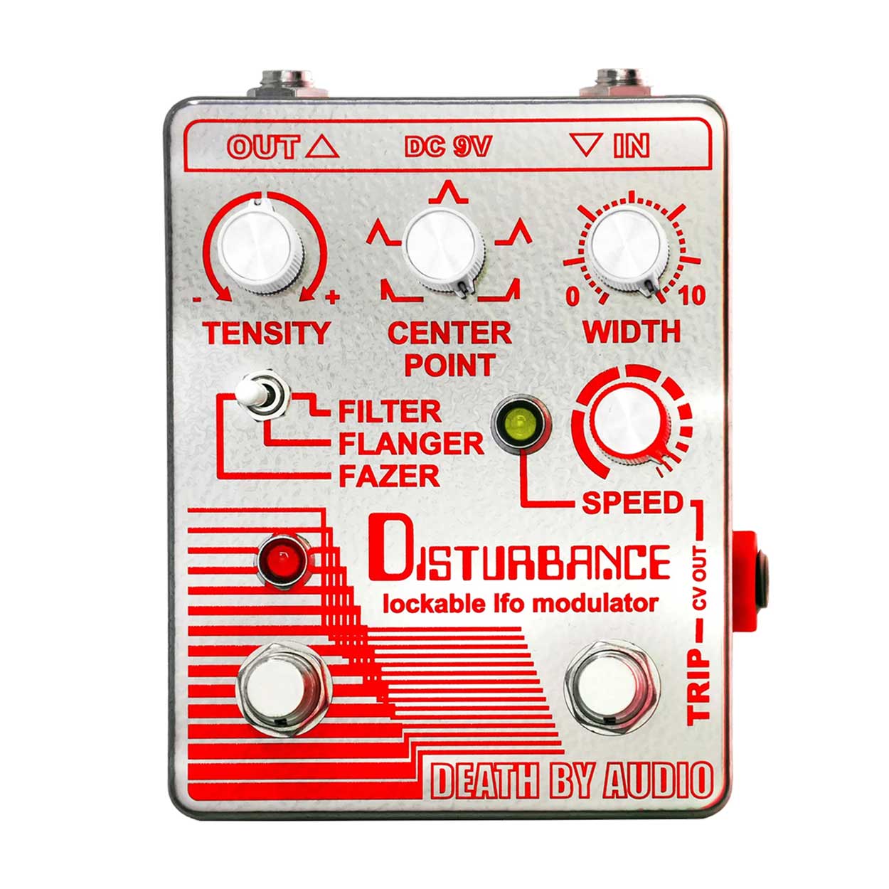 DEATH BY AUDIO / DISTURBANCE Lockable Lfo Modulator モジュレーション フェイザー フランジャー 【国内正規品】【PNG】