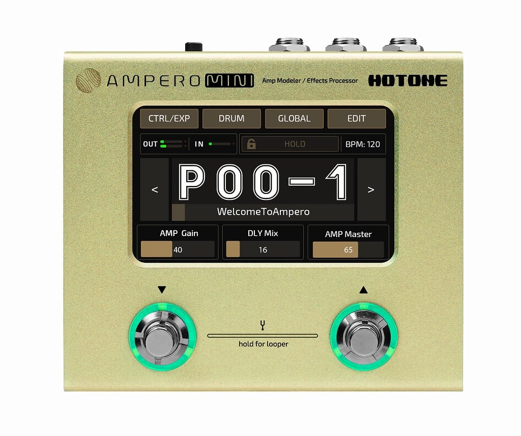 楽天市場】HOTONE AMPERO II STOMP 新品 アンプモデラー＆エフェクター