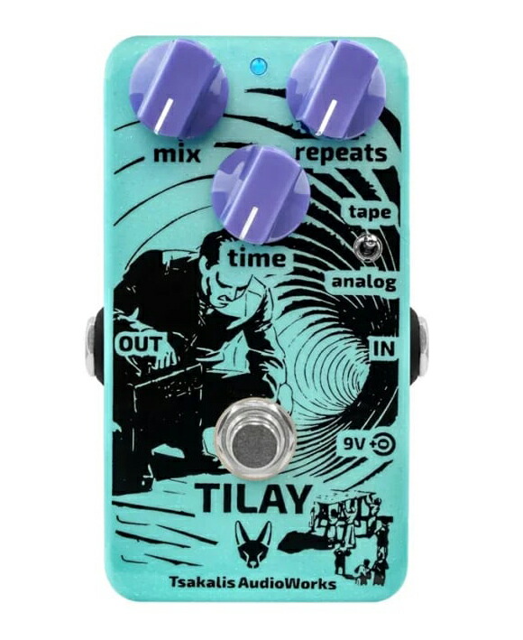 《セール品》Tsakalis Audio Works / TI.LAY. Delay タスカリスオーディオ ディレイ【国内正規品】【PNG】｜イシバシ楽器　ＷＥＢ　ＳＨＯＰ