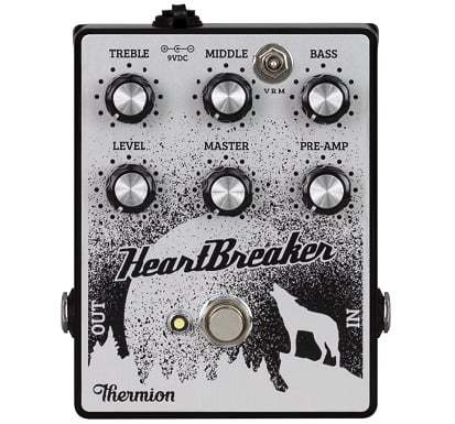 《セール品》Thermion Pedals / HeartBreaker プリアンプ/サチュレーション・ブースター サーミオン・ペダルス【PNG】