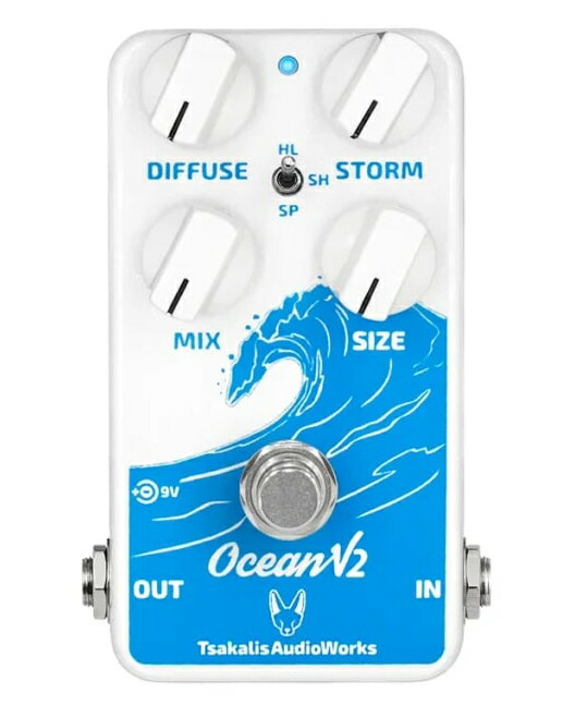 《セール品》Tsakalis Audio Works / Ocean V2 Reverb リバーブ タスカリスオーディオ【国内正規品】【PNG】