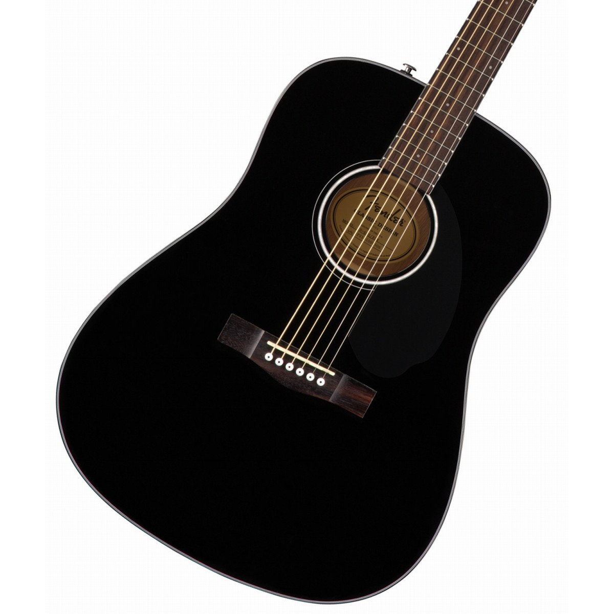 Fender Acoustic / CD-60S Dreadnought Walnut Fingerboard Black フェンダー【B級アウトレット特価品！】【PNG】