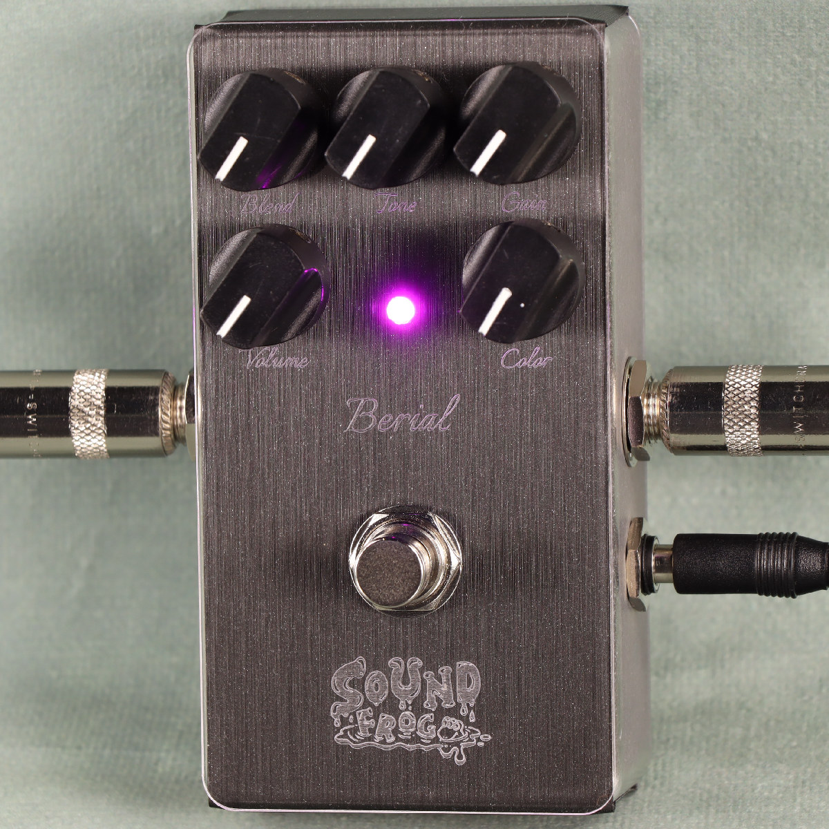 SoundFrog BerialS 紫色 ベースプリアンプ、オーバードライブ BerialS | SOUNDFROG SHOP