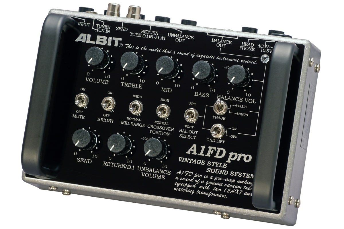 ALBIT ATDI Pro オールチューブ ALBIT ATDI PRO All Tube D.I ベース用ダイレクトボックス