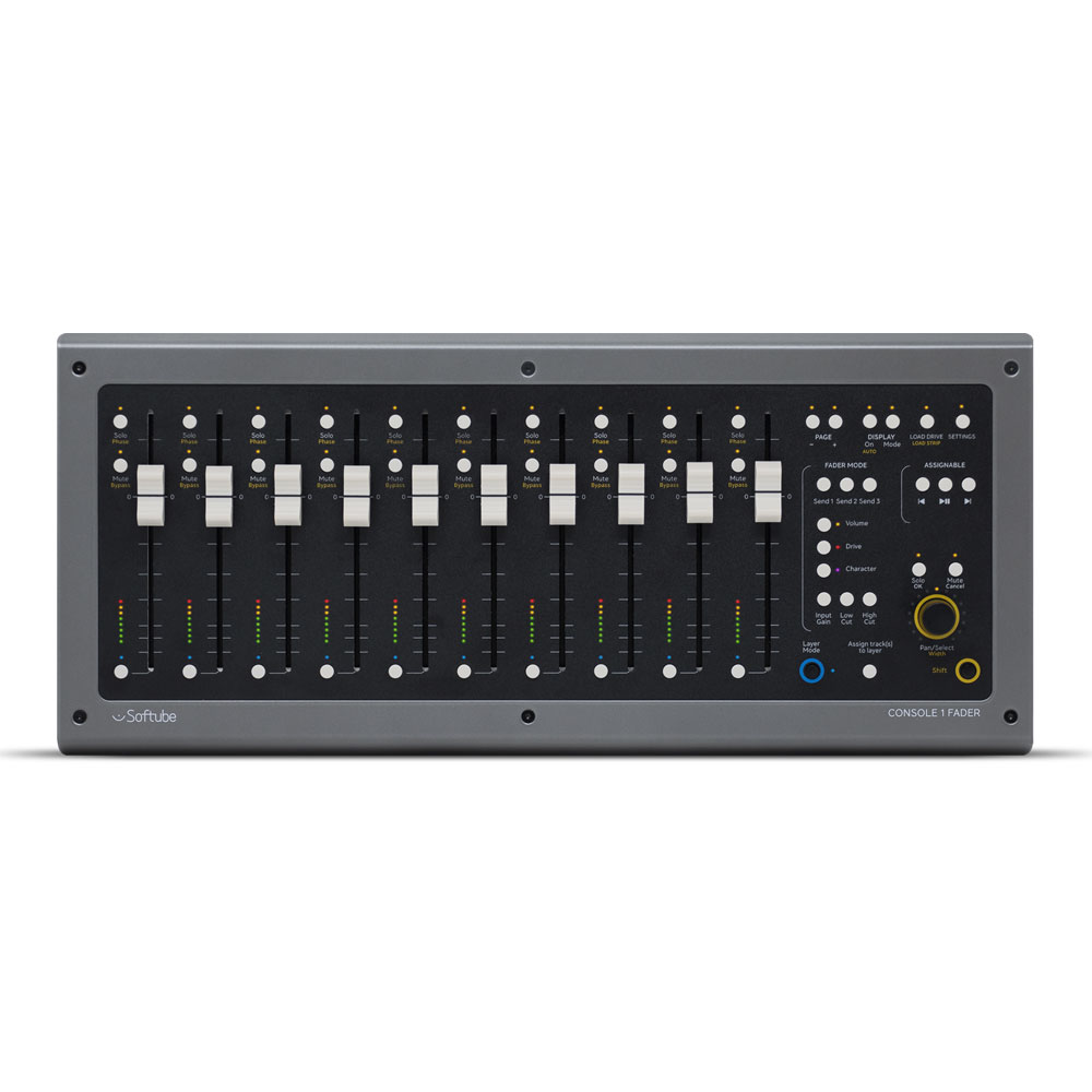 Softube ソフチューブ / Console 1 Fader トランスポート・コントロール
