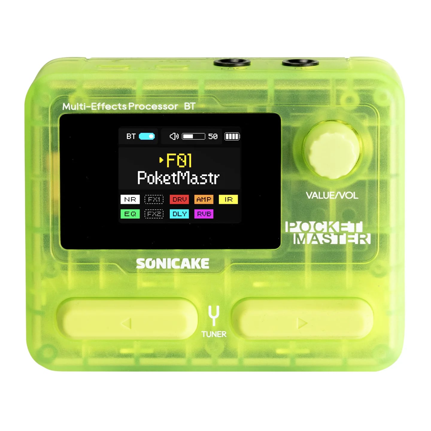Sonicake Pocket Master 超小型マルチエフェクター　ブラック Sonicake Pocket Master ポケットマスター マルチエフェクター
