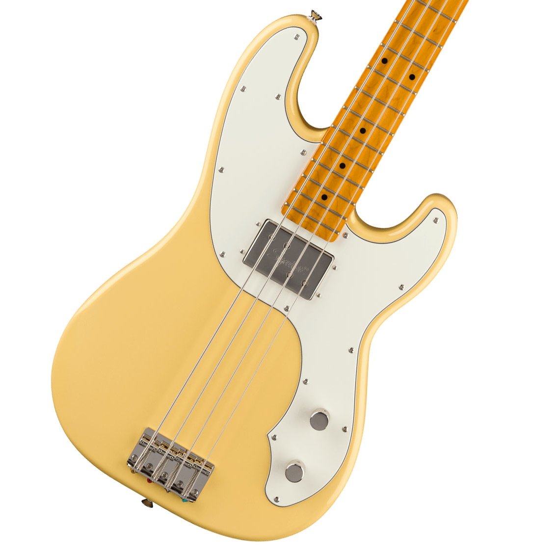 Squier by Fender / Classic Vibe Telecaster Bass Maple Fingerboard Parchment Pickguard Vintage White スクワイヤー【YRK】｜イシバシ楽器　ＷＥＢ　ＳＨＯＰ
